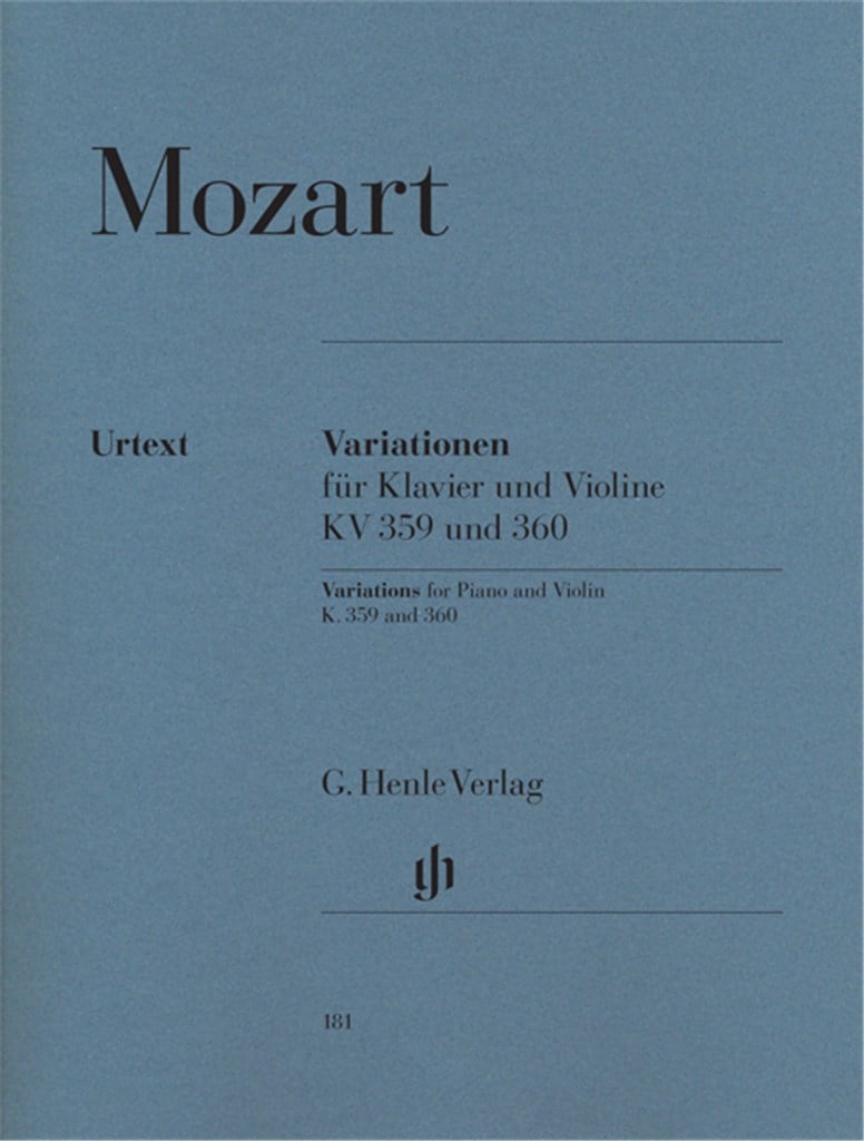 Variationen für Klavier und Violine